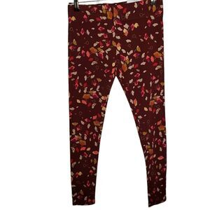 Mix It Knit Full Length Retro Petals Leggings